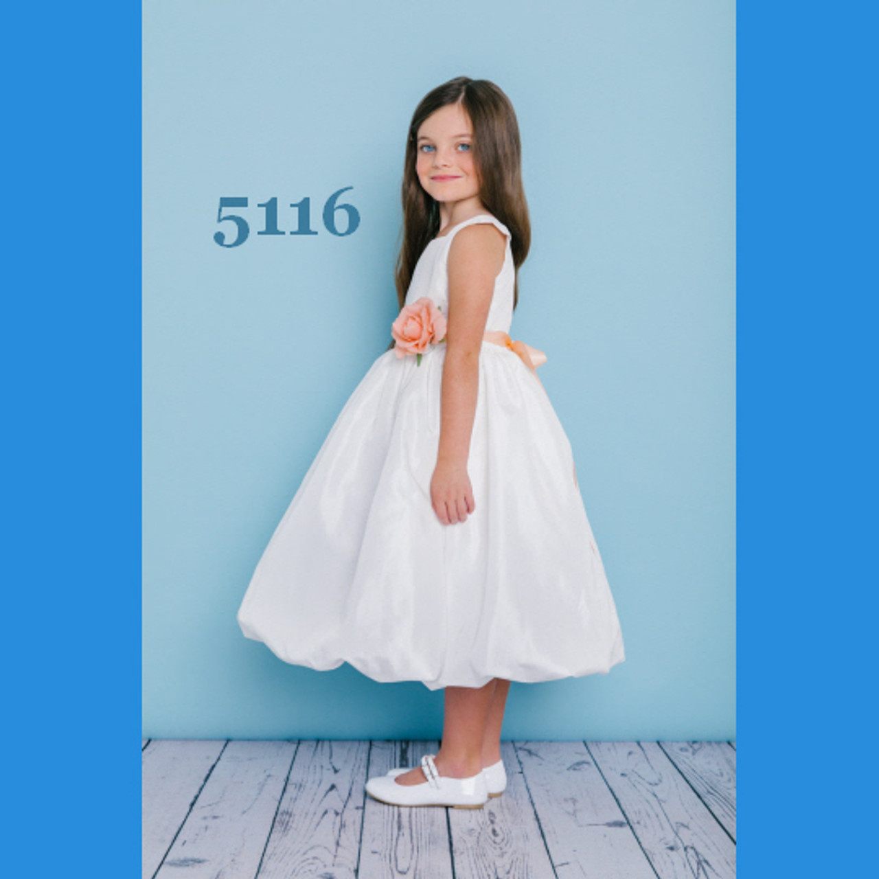 Rosebud Fashions Flower Girl Dresses Style 5116 - Taffeta
