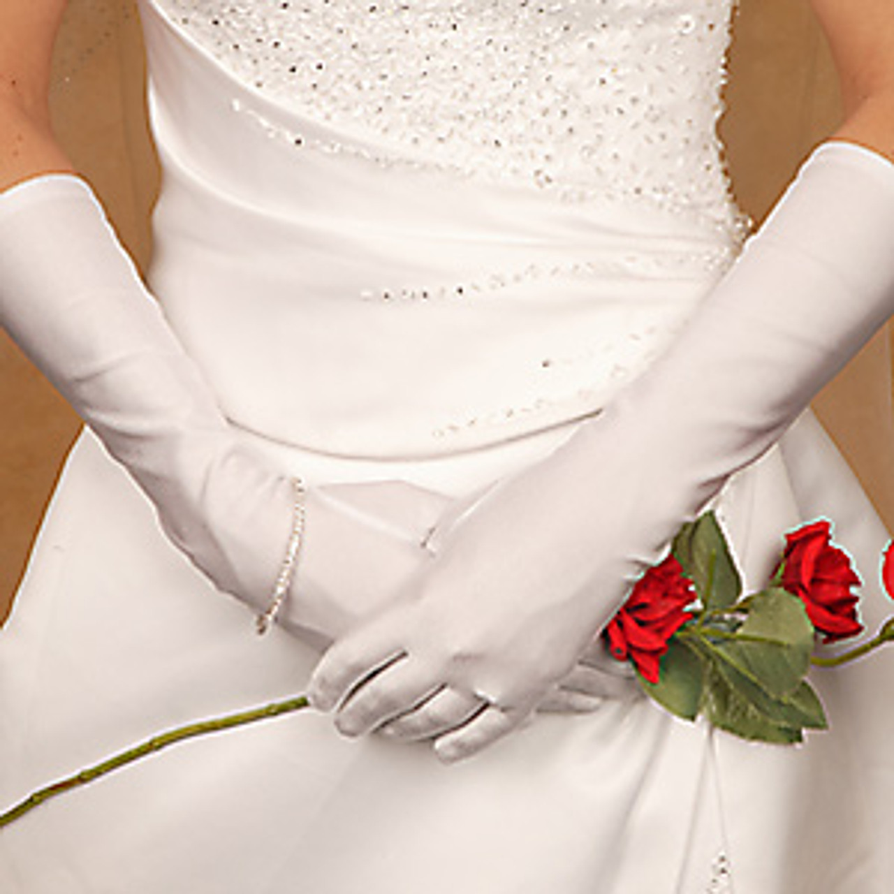 Formal or Bridal Gloves Style GL-ME, Wedding Gloves