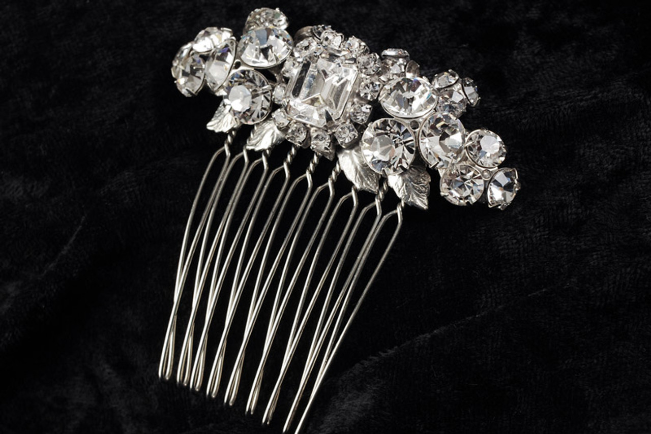 Erica Koesler Comb A-5456 - Emerald Shaped Comb