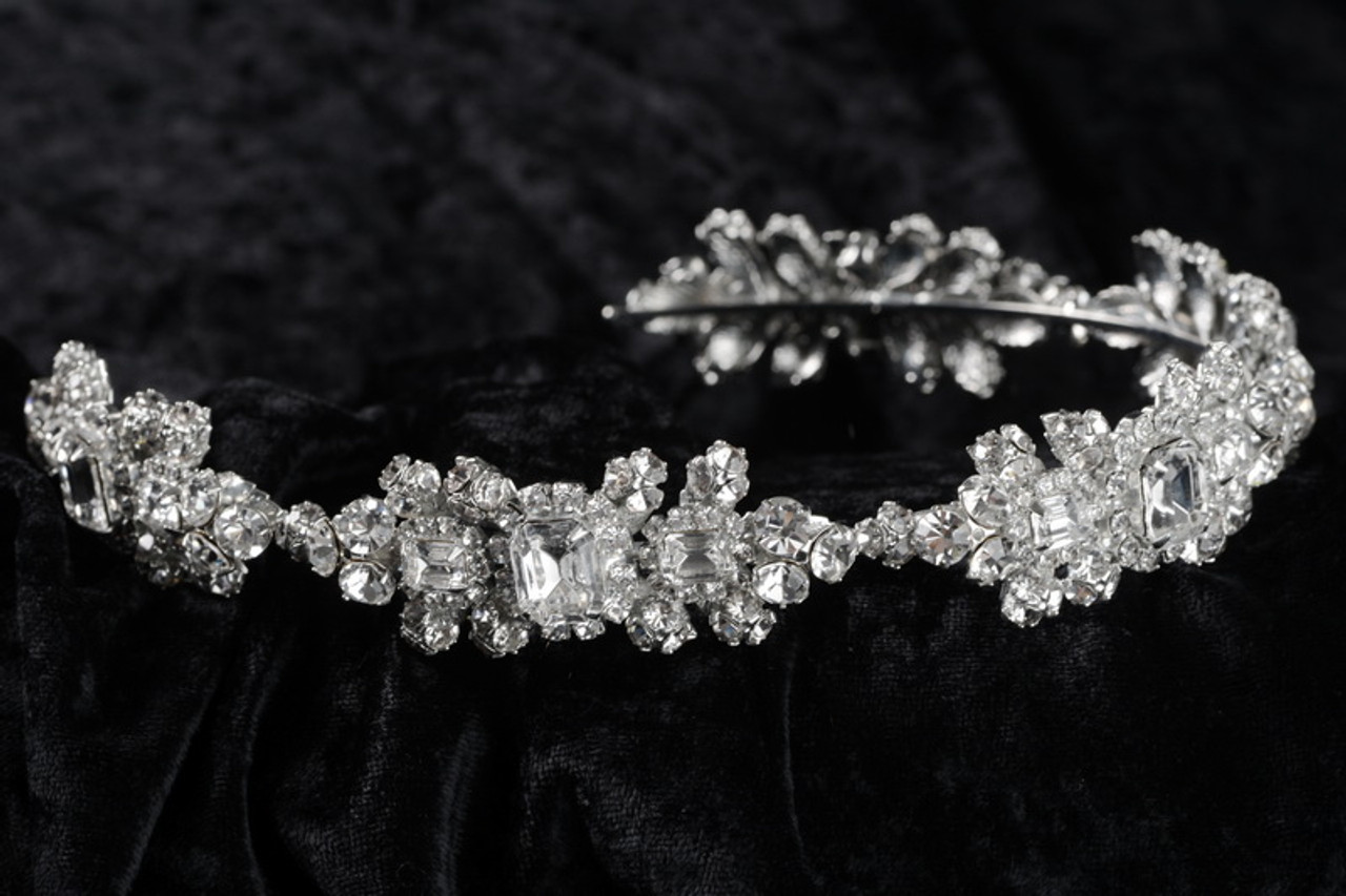 Erica Koesler Headband A-5508 - Emerald Shaped Headband