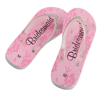 Rhinestone Bridesmaid Flip Flops Rhinestone Bridesmaid Flip Flops
