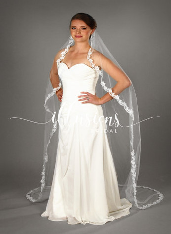 Illusions Bridal Veil - Style C1-251-7R