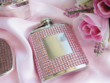 Pink Crystal Flask 21011