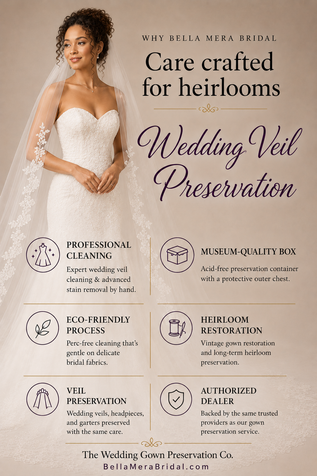 Traditional Wedding Veil Preservation Kit