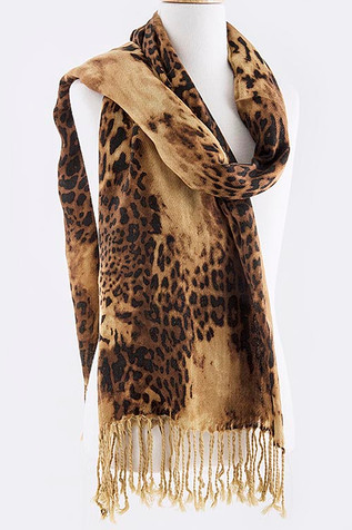 Special Occasion Animal Print Formal Wrap