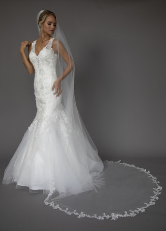 120 CATHEDRAL LENGTH BRIDAL VEIL NO. 2003