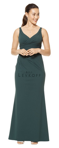 bill levkoff satin bridesmaid dresses