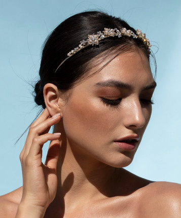 Ansonia Bridal Headband | Nan & Jan 4967