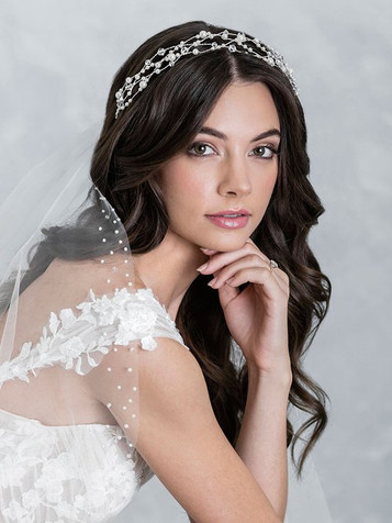 Bel Aire Pearl Veil- BAV7682 — Danielly's Boutique