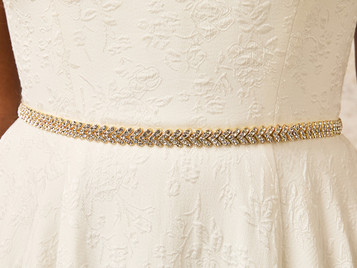 En Vogue Bridal Belt | BT2666 Rhinestone belt 