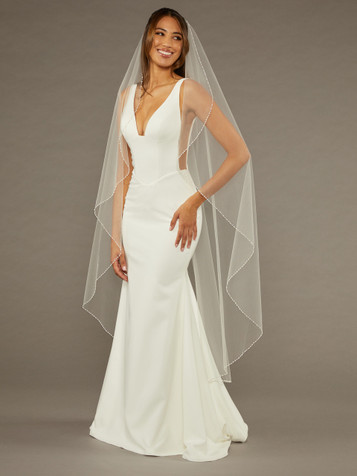 En Vogue Bridal Veil V2480WZ-WF - Waltz Waterfall 