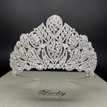 Lucky Collections ™ BC7342 - 3" inch High Crown - Silver