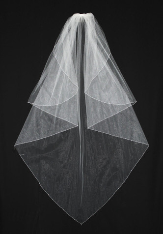 En Vogue Bridal Veil - Style V201CF-Angel Cut