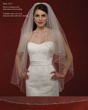 Diamond White Wedding Veils