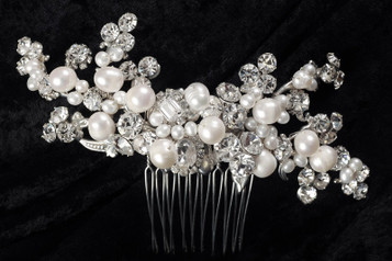 Erica Koesler Comb A-5468 - Freshwater Pearl Comb