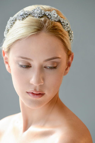 Erica Koesler Headband A-5505 - Rhinestone Filigree Headband