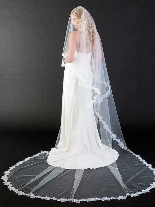 Bel Aire Bridal Veils V7441C - 108