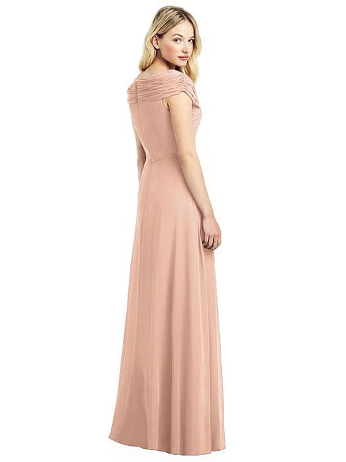 jenny packham lux chiffon gown