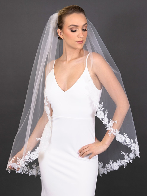 SALOME | Sheer Bridal Veil