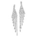 Cascading Rhinestone Prom or Wedding Earrings
3467E