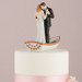 "Row Away" Wedding Couple In Rowboat Figurine