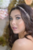 Ansonia Bridal Headpiece 8694 - Knotted Headband with Ribbon Ties