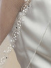 Mariell Bridals Veils 1400V - Pearls  Swarovski Crystals & Dainty Chain in Silver or Gold