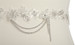 Mariell Bridals Floral Beaded Bridal Sash with European Wedding Lace 4479SH-I-S