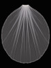 En Vogue Bridal Style V1693SF - English Tulle Fingertip Veil - One Tier