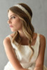 Erica Koesler Headband A-5571 - Beaded Embroidered Tulle