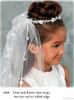Nan & Jan Style 4460 - Headpiece & Veil Set  or Headpiece Only