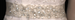 Noelle & Ava Collection - Flower sand leaves design with silver thread outlines, decorated with crystals, rhinestones, bugle beads, pearls and sequins - 40