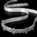 Ribbon Vintage Crystal Bridal Headpiece HP 8286
