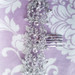 Bella Mera Bridal Belt - Rhodium Headband with Ties - HP300