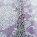 Bella Mera Bridal Belt - Rhodium Headband with Ties - HP300