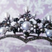 Bella Mera Studio - Baroque Bronze Pearl Topaz  Crown Tiara - HP301