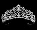 Bella Mera Studio Chic Tiara - Rhinestone 2”h