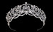  Bella Mera Studio - 1.75“H Royal Rhinestone Tiara Crown With Large Oval Crown Jewelry