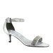 Touch Ups Isadora Silver Low Heel- 4334
