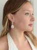 Rose Gold Teardrop Statement Earrings with Crystal Accents
4576E-RG