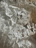 120" Inch - Beaded Alencon Lace Edge Cathedral Veil