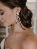 En Vogue Bridal Style E2163 - Rhodium plated rhinestone earrings
