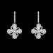 Formal Cubic Zirconia Earrings for Bridesmaids and Brides - #1026
