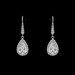 Formal Cubic Zirconia Earrings for Bridesmaids and Brides