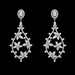 Formal Cubic Zirconia Earrings for Bridesmaids and Brides - #6321