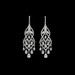 Formal Cubic Zirconia Earrings for Bridesmaids and Brides - #364