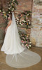 En Vogue Bridal Style V2293C - English Luxe (Soft) Tulle Veil With Scattered Rhinestones & Crystals - 108 Inches