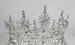 Elena Designs E305 - Crystal Rhinestone High Crown