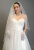 Ansonia Bridal Veil Style 166 - Waltz Length - 60" Long