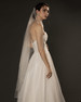 Ansonia Bridal Veil Style 360 - Beaded Waltz Length - 60" Long 